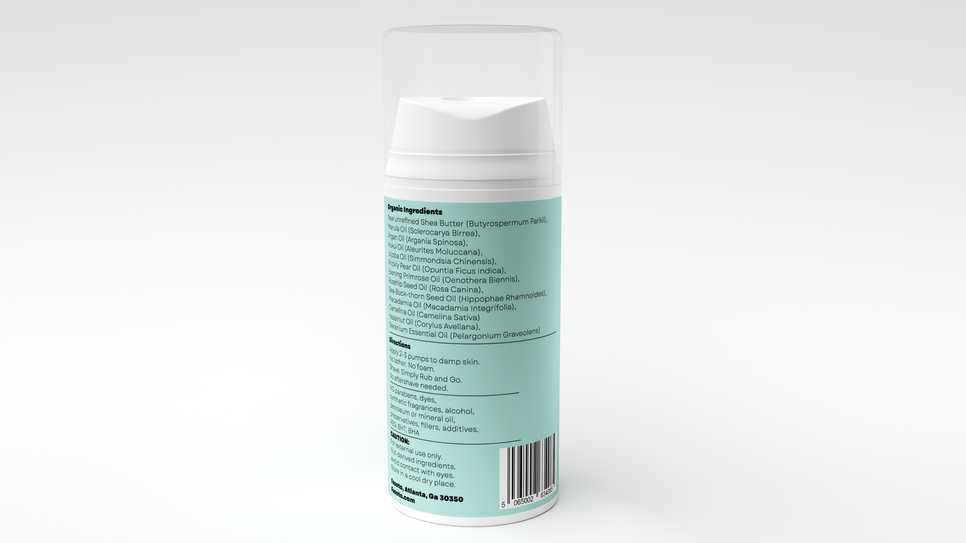 Fasoto Gentle Shave Serum for Sensitive Skin