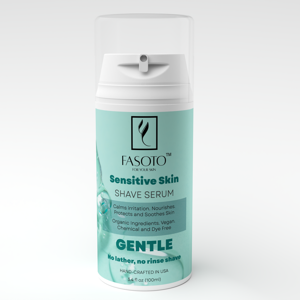 Fasoto Gentle Shave Serum for Sensitive Skin